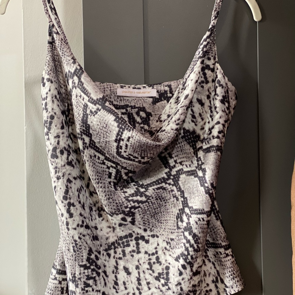 NYC Boutique Drape tank top